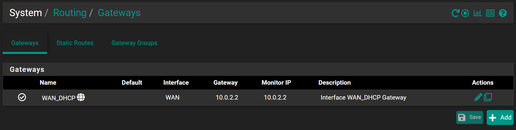 WireGuard Gateway Configuration